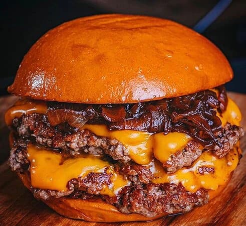Premium smashburger — festival streetfood van Grill Gasten